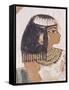 Wall Painting of Daughter of Nakht from Hunt Scene in the Tomb of Nakht-Walter Rawlings-Framed Stretched Canvas