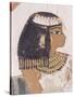 Wall Painting of Daughter of Nakht from Hunt Scene in the Tomb of Nakht-Walter Rawlings-Stretched Canvas