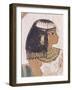 Wall Painting of Daughter of Nakht from Hunt Scene in the Tomb of Nakht-Walter Rawlings-Framed Photographic Print