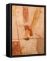 Wall Painting of Figures Holding Hands, Egypt-Michele Molinari-Framed Stretched Canvas