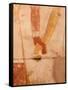 Wall Painting of Figures Holding Hands, Egypt-Michele Molinari-Framed Stretched Canvas