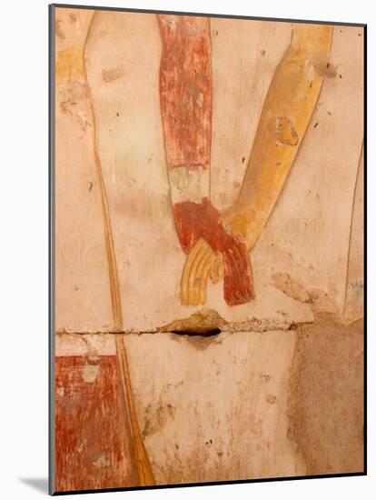 Wall Painting of Figures Holding Hands, Egypt-Michele Molinari-Mounted Photographic Print