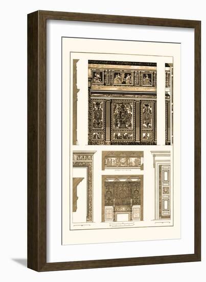 Wall Paintings and Decoration of the Renaissance-J. Buhlmann-Framed Art Print