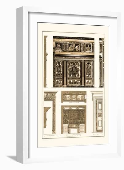 Wall Paintings and Decoration of the Renaissance-J. Buhlmann-Framed Art Print