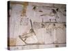 Wall Paintings in the Tomb of Rehunire (Rekhmire), Valley of the Nobles, Thebes, Egypt-Richard Ashworth-Stretched Canvas