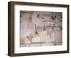 Wall Paintings in the Tomb of Rehunire (Rekhmire), Valley of the Nobles, Thebes, Egypt-Richard Ashworth-Framed Photographic Print