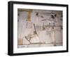 Wall Paintings in the Tomb of Rehunire (Rekhmire), Valley of the Nobles, Thebes, Egypt-Richard Ashworth-Framed Photographic Print