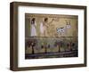 Wall Paintings in the Tomb of Sennejem (Sinjin), Deir El Medina, Thebes, Egypt-Richard Ashworth-Framed Photographic Print