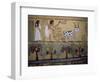 Wall Paintings in the Tomb of Sennejem (Sinjin), Deir El Medina, Thebes, Egypt-Richard Ashworth-Framed Photographic Print