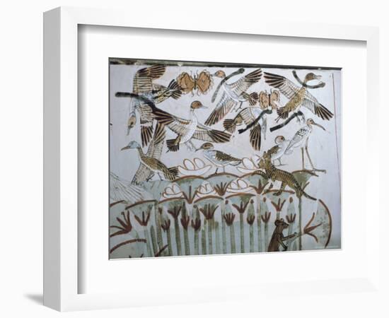 Wall Paintings, Tomb of Menna, Thebes,Unesco World Heritage Site, Egypt, North Africa, Africa-Richard Ashworth-Framed Photographic Print