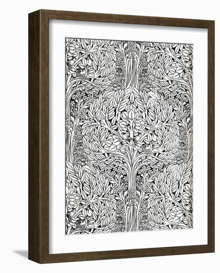 Wall-Paper-W Jackson-Framed Giclee Print