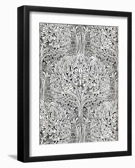 Wall-Paper-W Jackson-Framed Giclee Print