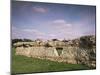 Wall, Remains of Roman Town of Verulamium, St. Albans, Hertfordshire, England-David Hughes-Mounted Photographic Print