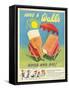 Wall's, Ice-Cream, UK, 1950-null-Framed Stretched Canvas