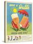 Wall's, Ice-Cream, UK, 1950-null-Stretched Canvas