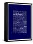 Wall Signs - New York - Blue Version-Philippe Hugonnard-Framed Stretched Canvas