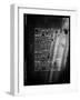 Wall Signs - New York - Urban Black and White Version-Philippe Hugonnard-Framed Art Print