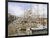 Wall St. Ferry, Ny-Stanton Manolakas-Framed Giclee Print