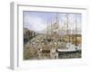 Wall St. Ferry, Ny-Stanton Manolakas-Framed Giclee Print