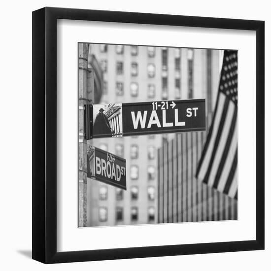 Wall ST-null-Framed Art Print