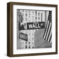 Wall ST-null-Framed Art Print