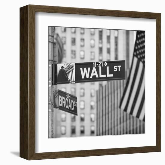 Wall ST-null-Framed Art Print