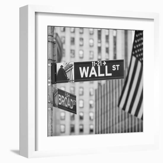 Wall ST-null-Framed Art Print