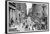 Wall Street, 1911-Moses King-Framed Stretched Canvas