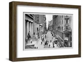 Wall Street, 1911-Moses King-Framed Photo