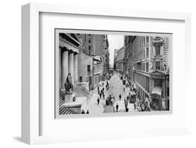 Wall Street, 1911-Moses King-Framed Photo