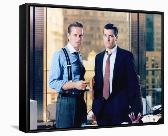 Wall Street (1987)-null-Framed Stretched Canvas