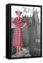 Wall Street 50's Dress-null-Framed Stretched Canvas