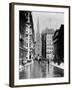 Wall Street and Trinity Church Spire, New York-J.S. Johnston-Framed Photographic Print