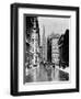 Wall Street and Trinity Church Spire, New York-J.S. Johnston-Framed Photographic Print