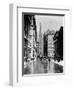 Wall Street and Trinity Church Spire, New York-J.S. Johnston-Framed Photographic Print