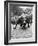 Wall Street Bull Sculpture-Chris Bliss-Framed Photographic Print