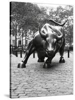 Wall Street Bull Sculpture-Chris Bliss-Stretched Canvas