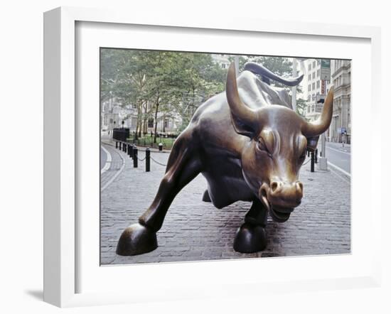 Wall Street Bull-Carol Highsmith-Framed Photo