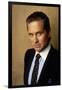 Wall street by Oliver Stone with Michael Douglas, 1987 (photo)-null-Framed Photo