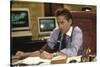 Wall street by Oliver Stone with Michael Douglas, 1987 (photo)-null-Stretched Canvas
