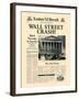 Wall Street Crash!-The Vintage Collection-Framed Art Print