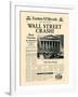 Wall Street Crash!-The Vintage Collection-Framed Art Print