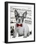 Wall street dog-Anne Storno-Framed Giclee Print