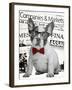 Wall street dog-Anne Storno-Framed Giclee Print