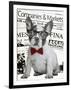 Wall street dog-Anne Storno-Framed Giclee Print