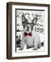 Wall street dog-Anne Storno-Framed Giclee Print