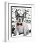 Wall street dog-Anne Storno-Framed Giclee Print