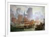 Wall Street Ferry Ship-Colin Campbell Cooper-Framed Giclee Print