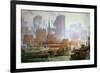 Wall Street Ferry Ship-Colin Campbell Cooper-Framed Giclee Print