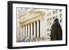 Wall Street - In the Style of Oil Painting-Philippe Hugonnard-Framed Giclee Print